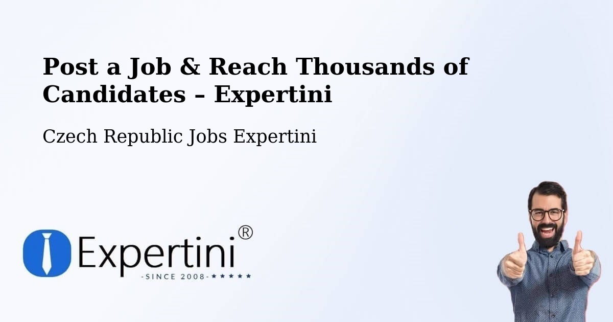 Post a Job in Libeň – Hire the Right Talent - Libeň, Czech Republic Jobs Expertini